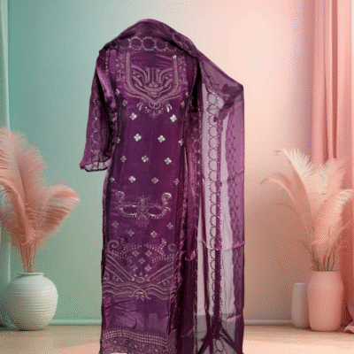 New Afghan silk 3 pieces collection A-104