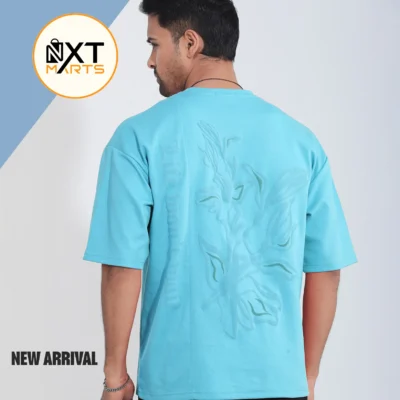 Alternative view of Premium DROP SHOULDER T-SHIRT P-DA