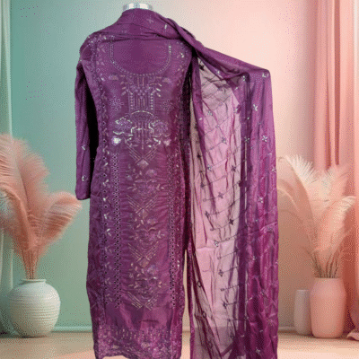 New Afghan silk 3 pieces collection N-105