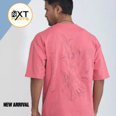 Alternative view of Premium DROP SHOULDER T-SHIRT P-DP