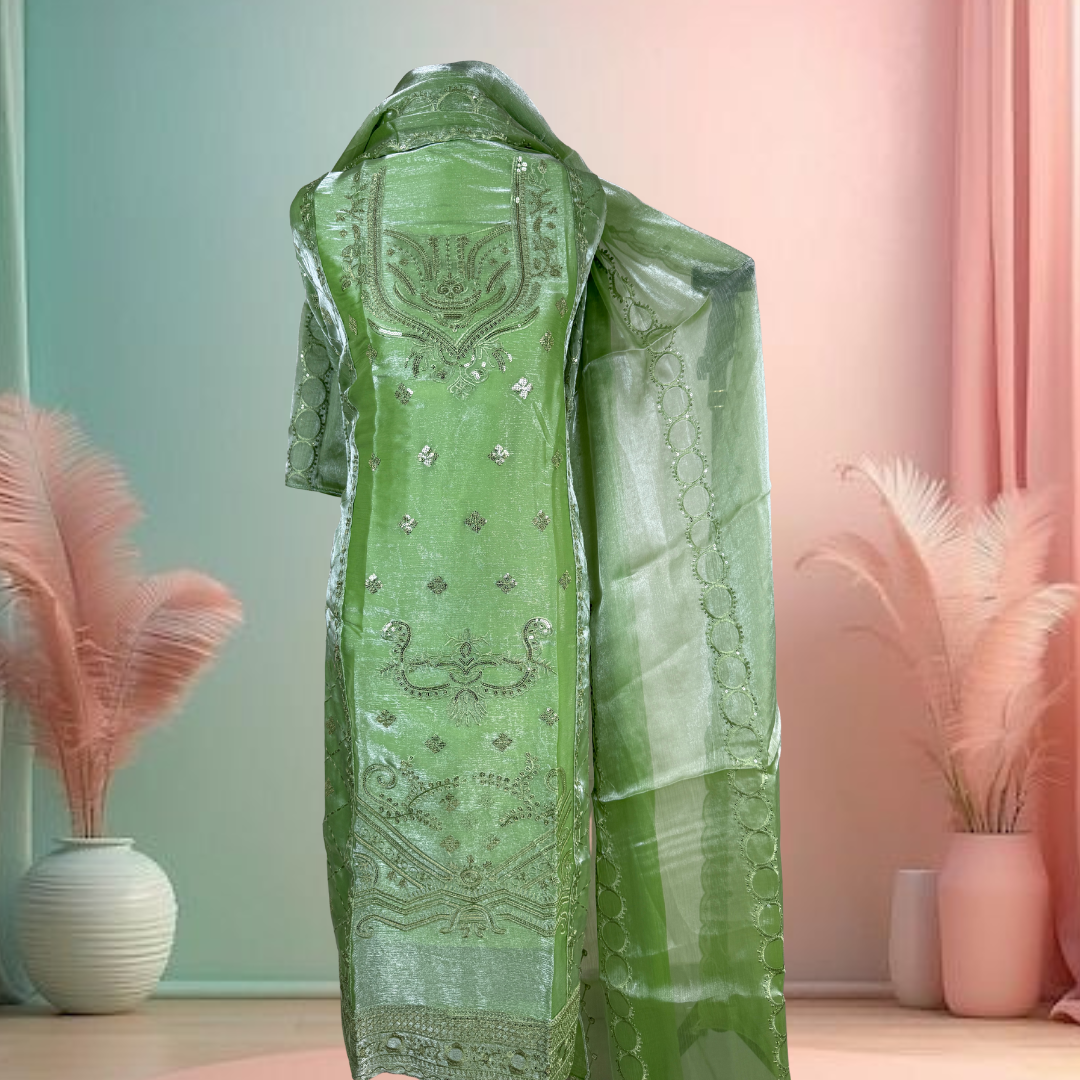 New Afghan silk 3 pieces collection A-103