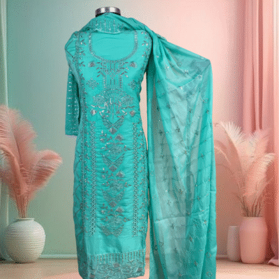 New Afghan silk 3 pieces collection N-104